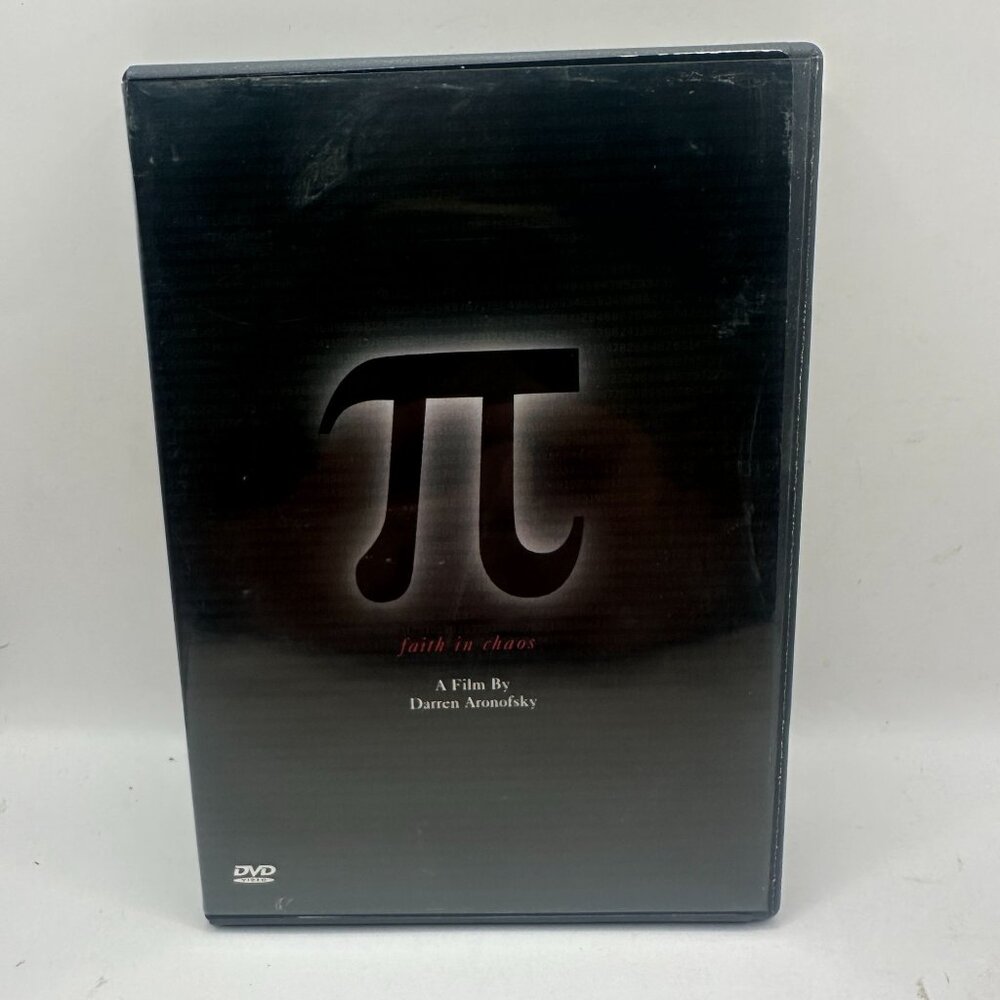 Pi Faith in Chaos DVD Movie Film Darren Aronofsky Rated R NTSC Artisan Widscreen